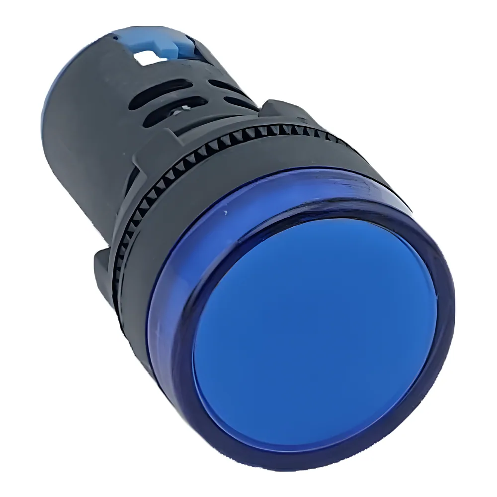 Лампа AD22DS d22mm 24 В AC/DC синій TECHNO SYSTEM TNSy5500240