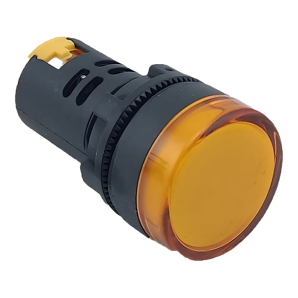 Лампа AD22DS d22mm 380 В AC жовтий TECHNO SYSTEM TNSy5500466