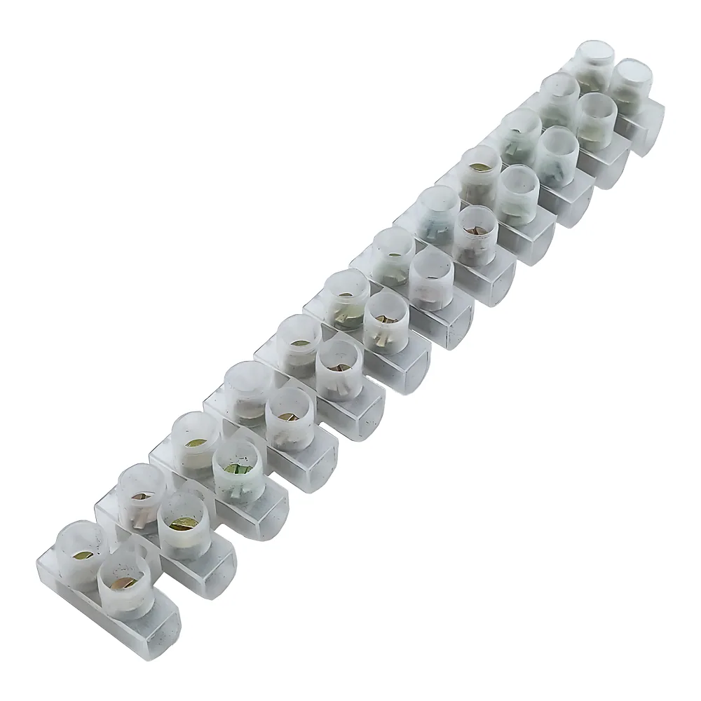 Клемна колодка PE20A 4-10 мм² 12пар TECHNO SYSTEM TNSy5500452