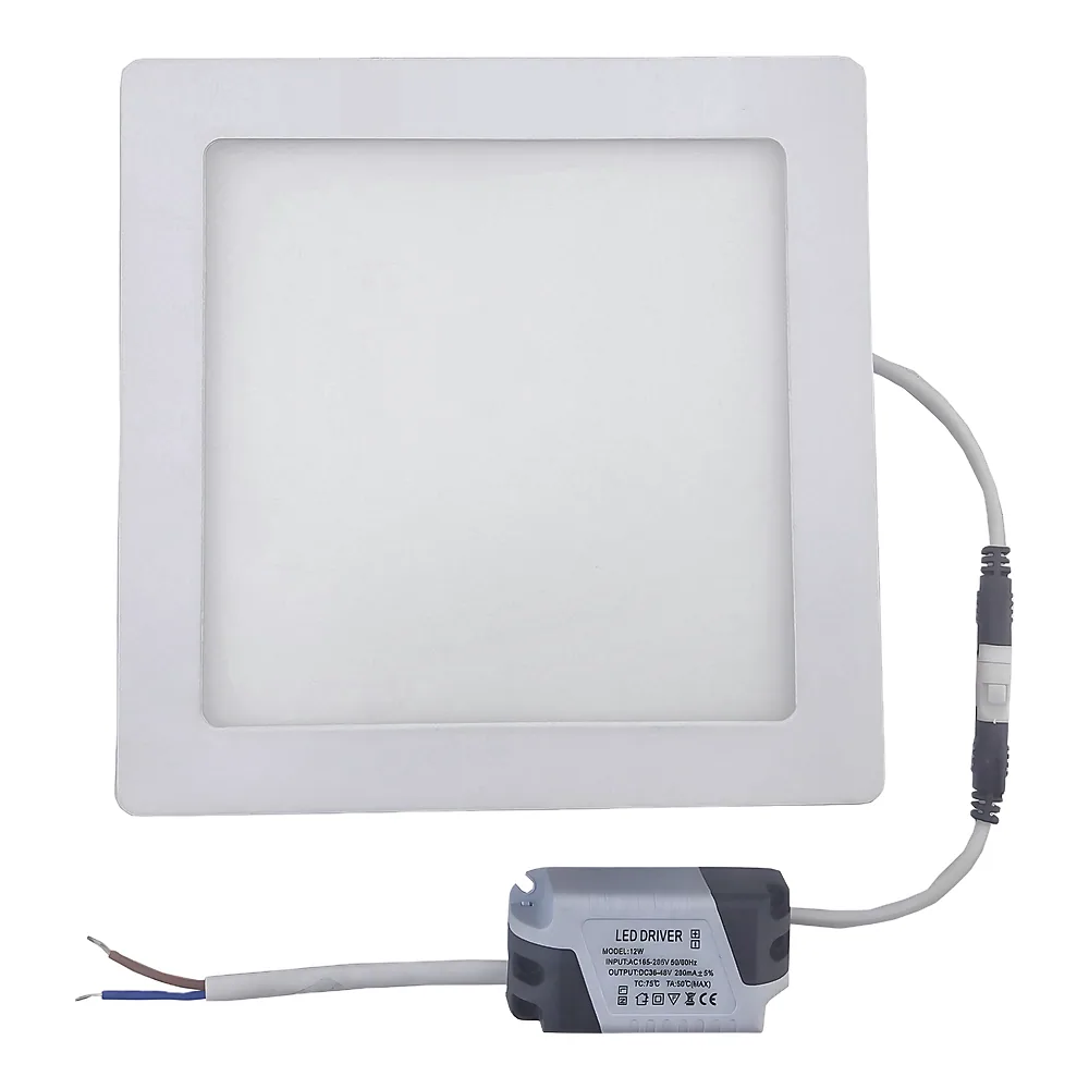 Світильник накладний LED Square Downlight 12 Вт-220V-850L-4000K Alum TECHNO SYSTEM TNSy5000139