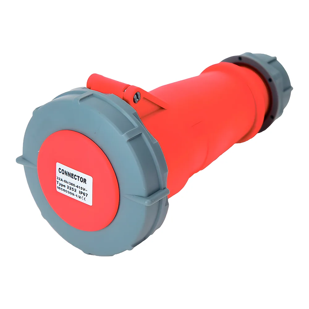 Розетка 2252 PRO переносная 3P+PЕ+N 32 А 380 В IP67 TECHNO SYSTEM TNSy5502057