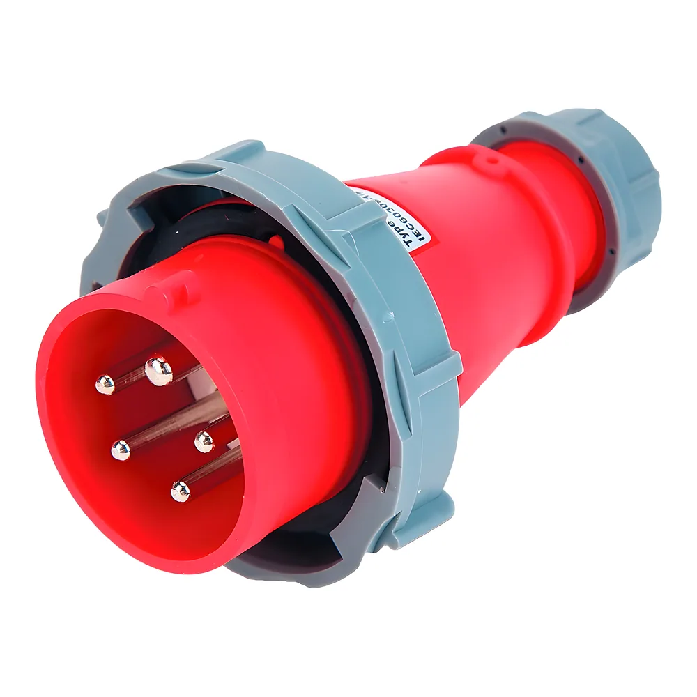 Вилка 0152 PRO 3P+PЕ+N 16 А 380 В IP67 TECHNO SYSTEM TNSy5502042
