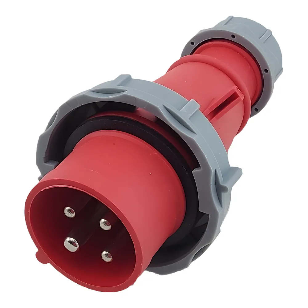 Вилка 0142 PRO 3P+PЕ 16 А 380 В IP67 TECHNO SYSTEM TNSy5502041