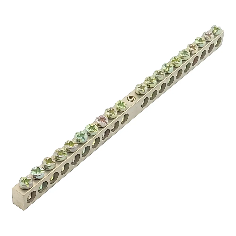 Шина PE/N ШЛ 6х9 20/1 TECHNO SYSTEM TNSy5501168