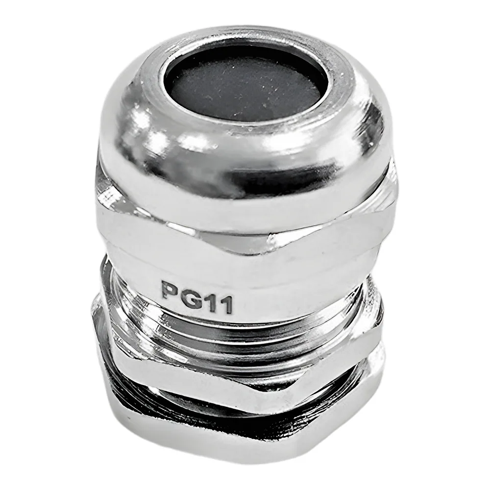 Кабельний ввід PG11 d5-10 мм IP68 латунний TECHNO SYSTEM TNSy5501102