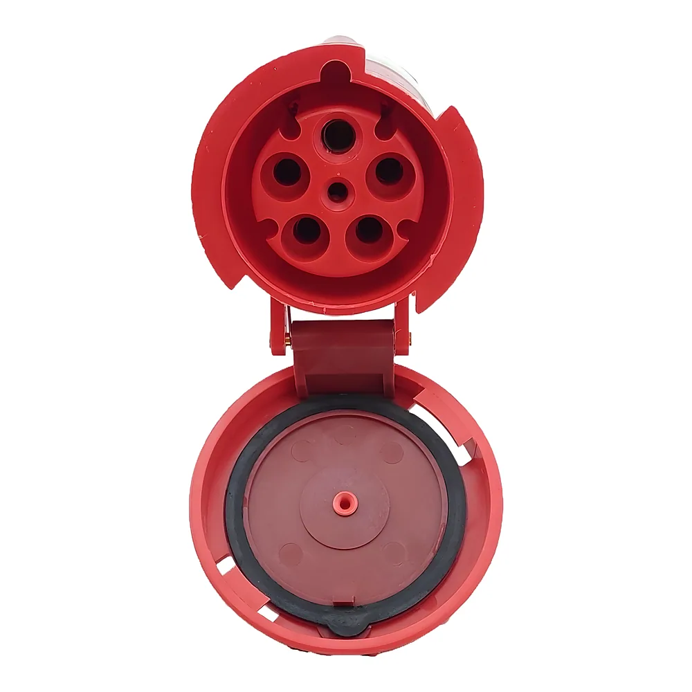 Розетка 235 переносна 3P+PE+N 63 А 380 В IP67 TECHNO SYSTEM TNSy5500423