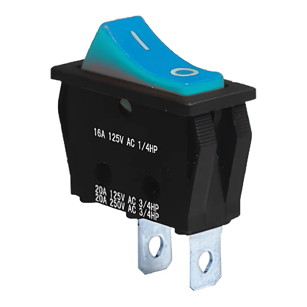 Перемикач KCD3-101 BL/B Перемикач 1 клав синій TECHNO SYSTEM TNSy5500829
