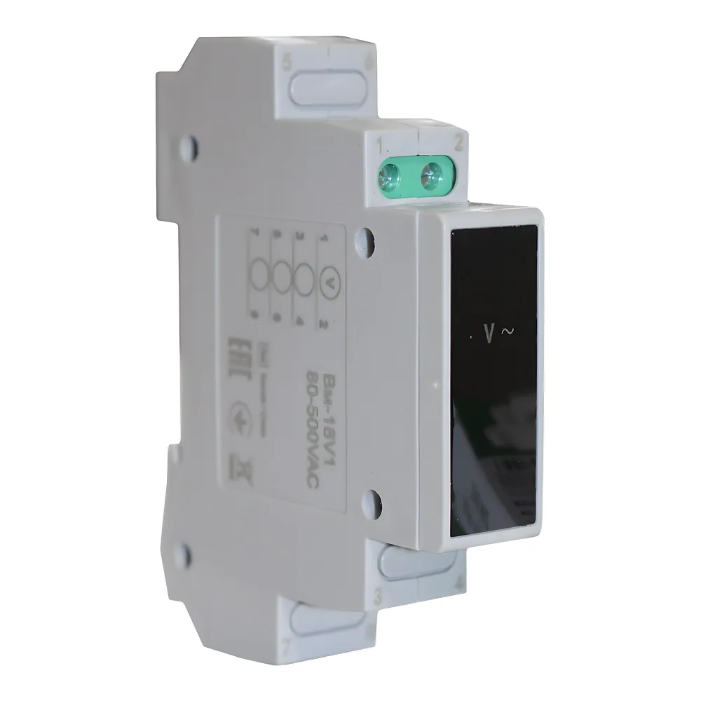Вольтметр Вм-18V1 DIN35 AC80-500V TECHNO SYSTEM TNSy5506779