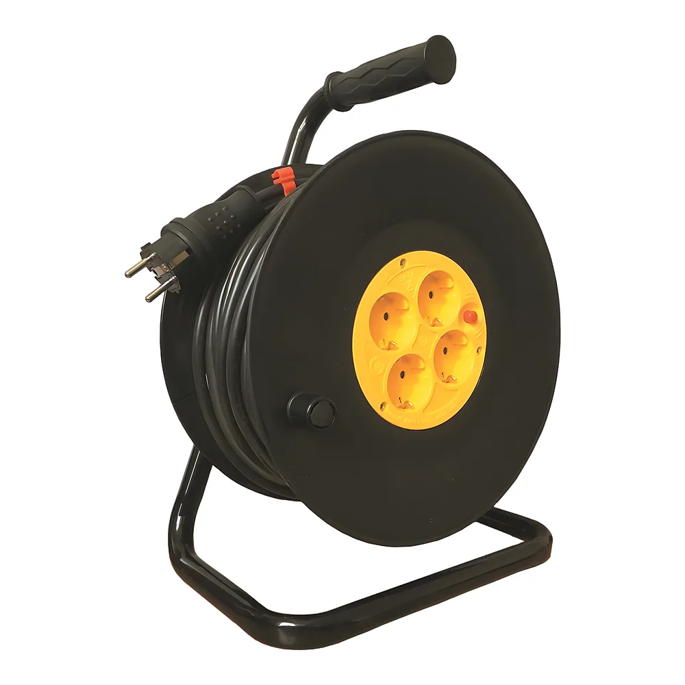 Котушка УК30 4 місця 30 м 2P+PЕ 3х1 IP20 з Заземленням та Т/З. TECHNO SYSTEM TNSy5506748