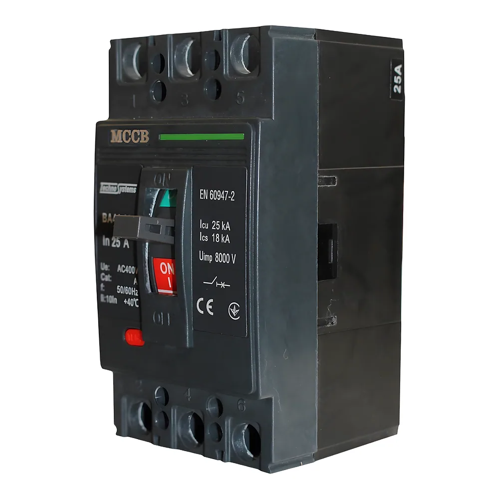 Автоматичний вимикач ВА44-63 3P 25 А 25кА TECHNO SYSTEM TNSy5506716