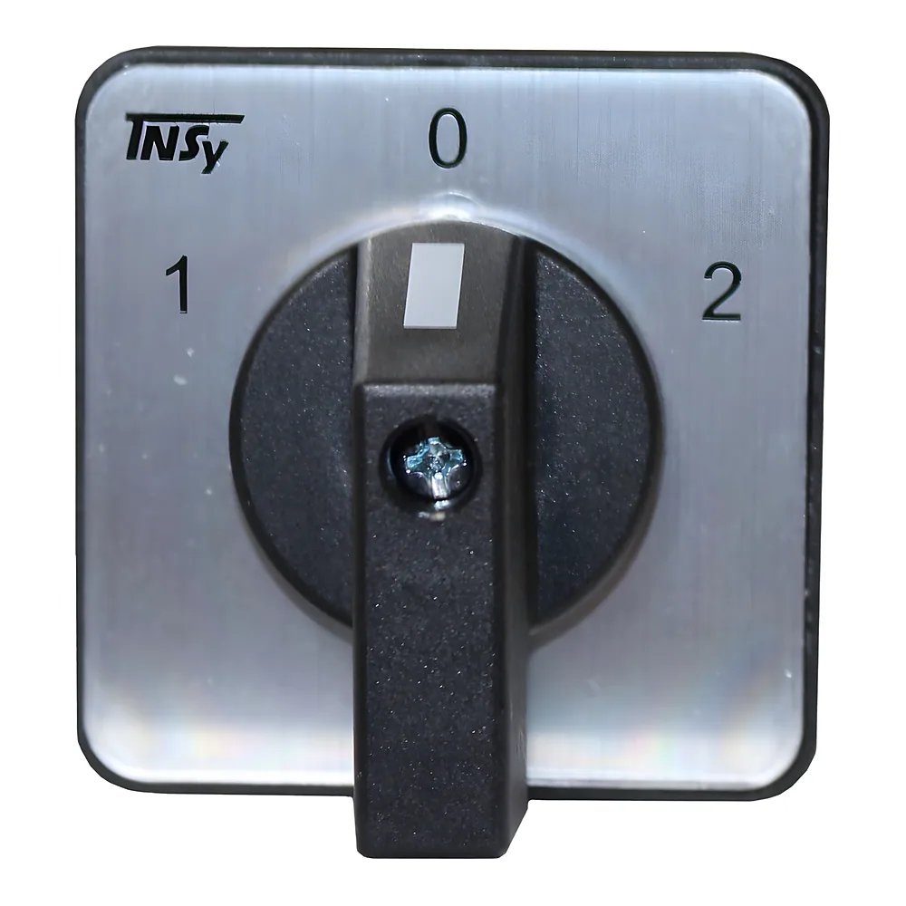 Кулачковий перемикач ПКП20-33/В 20 А «1-0-2» 3P/400B 60° 48х48 TECHNO SYSTEM TNSy5506640