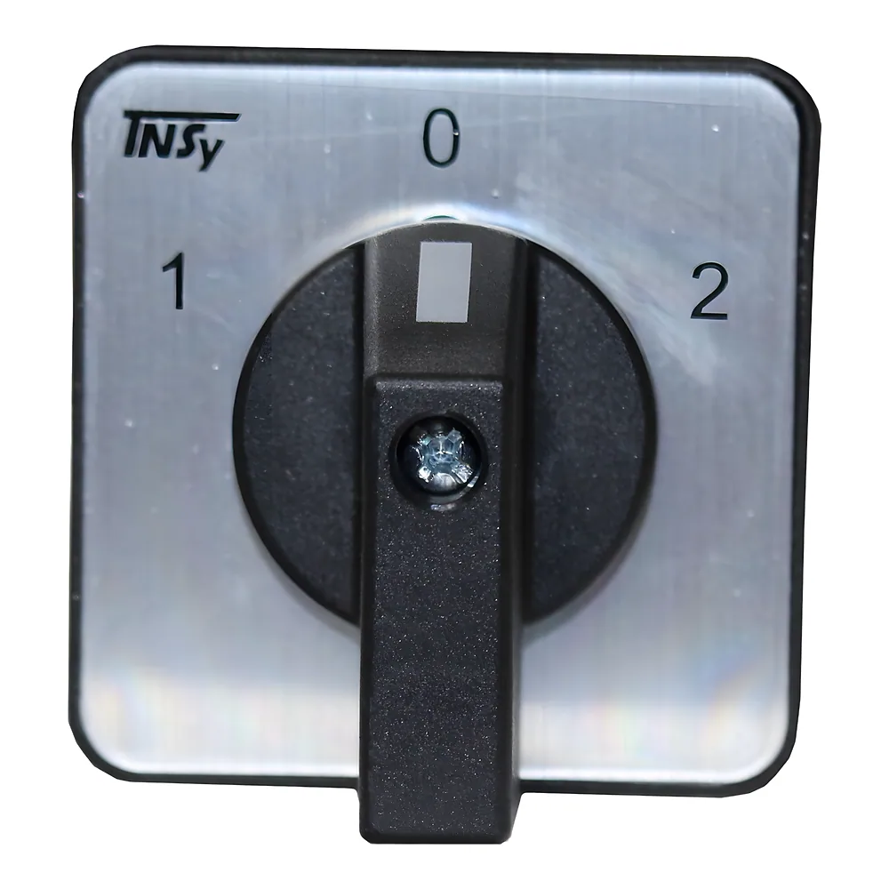 Кулачковий перемикач ПКП25-33/В 25 А «1-0-2» 3P/400B 60° 48х48 TECHNO SYSTEM TNSy5506641