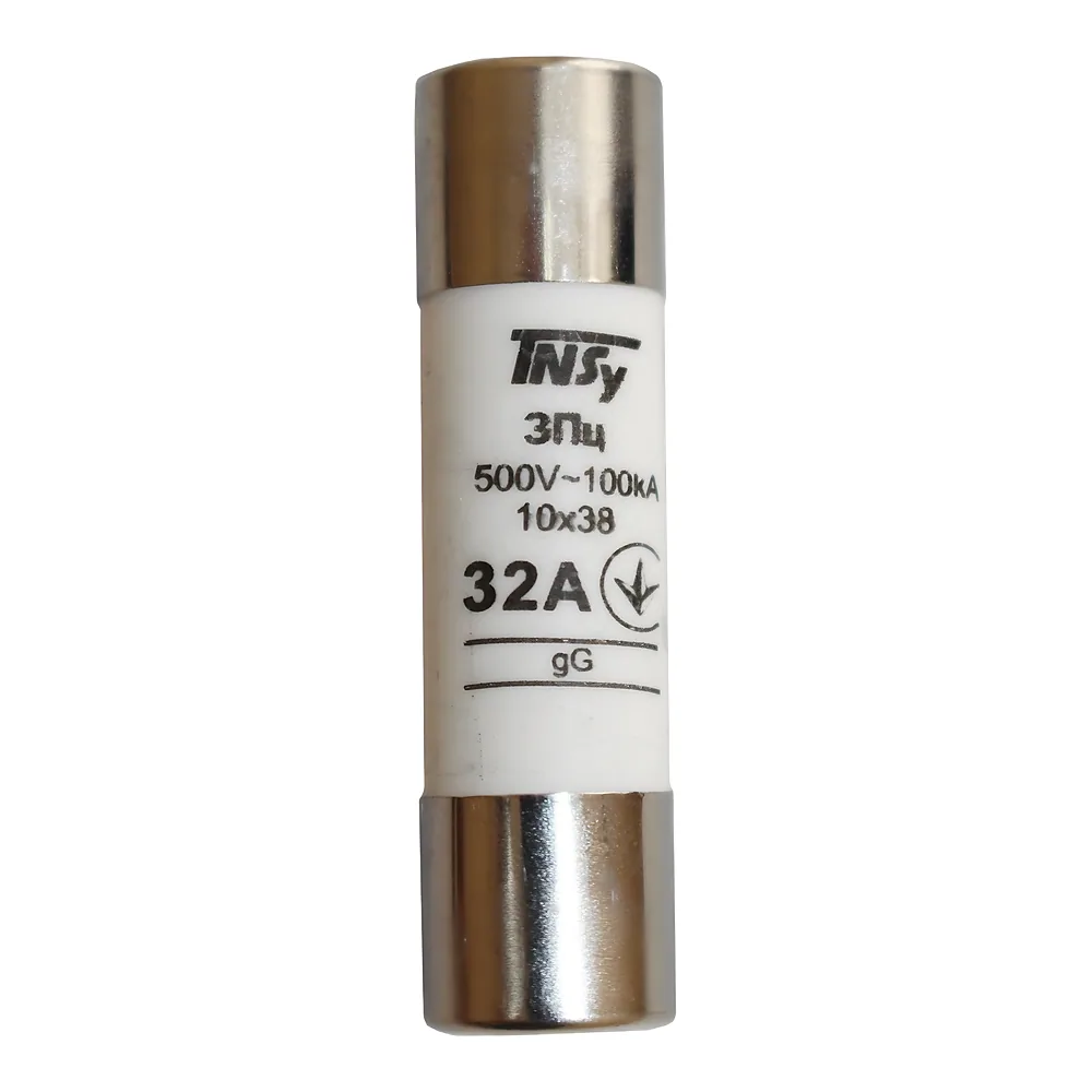 Запобіжник циліндричний ЗПц 10х38 gG 32 А TECHNO SYSTEM TNSy5506463