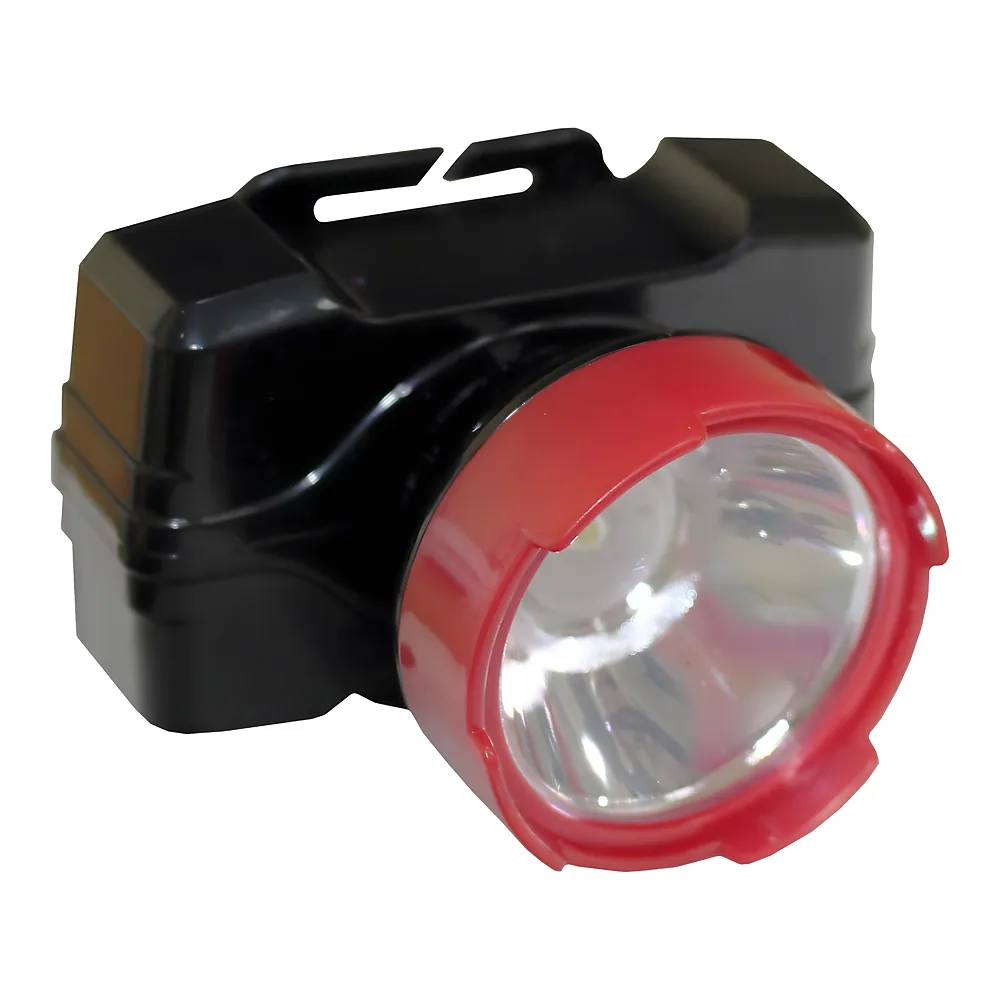 Налобний ліхтар LED HL5 1 Вт 6500K 4H 100L bat: 3,7 В 1,2 А IP53 червоний/чорний TECHNO SYSTEM TNSy5001235