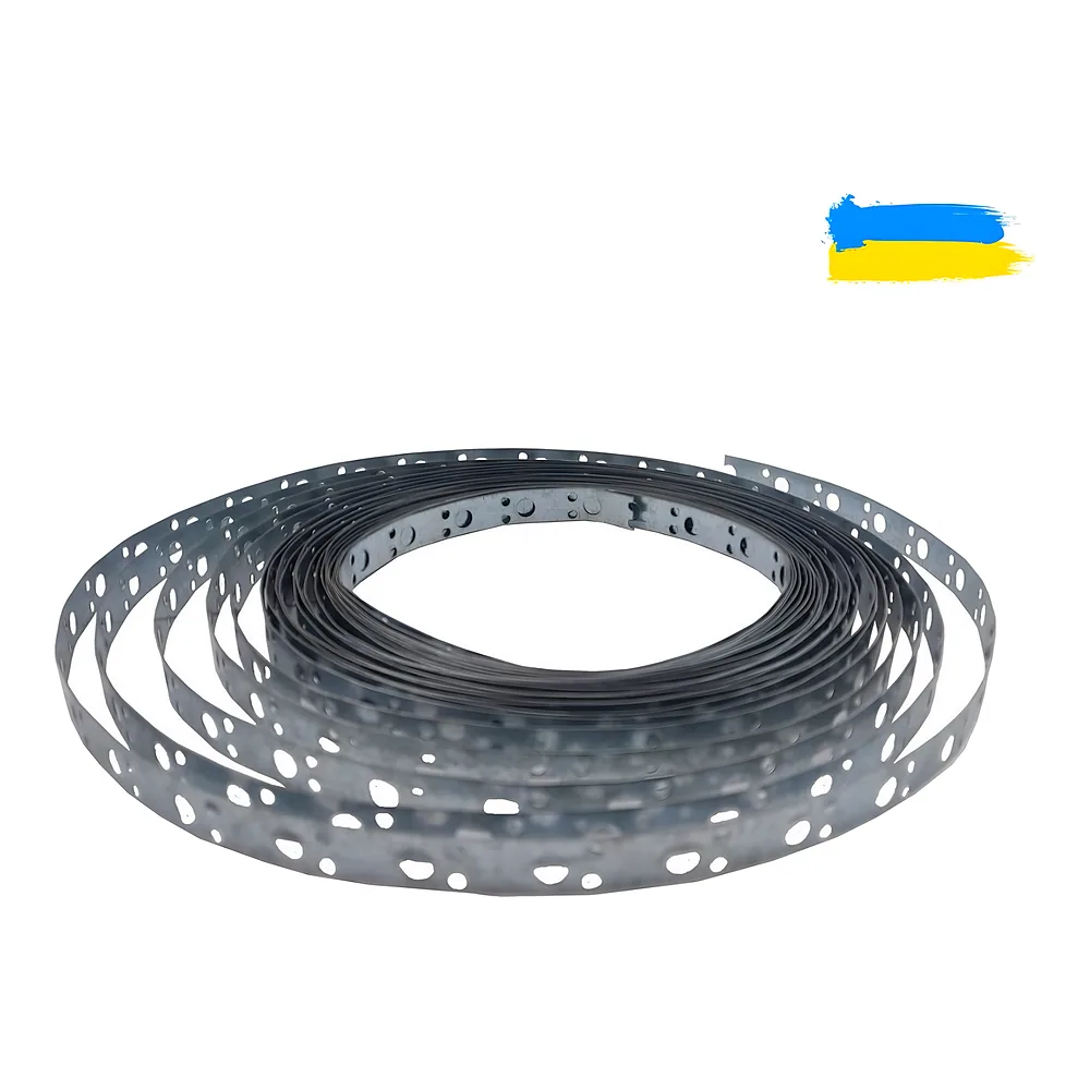 Стрічка монтажна перфорована СМП 20х0,80 (10 м) TECHNO SYSTEM TNSy5506291