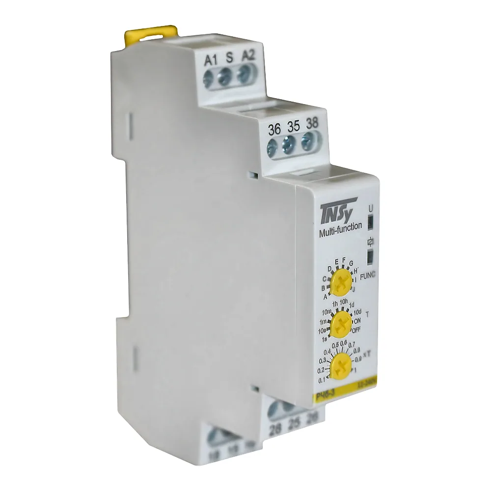 Реле часу РЧб-3 12-240V AC/DC (3C/Ox8A AC1) 10 функцій TECHNO SYSTEM TNSy5506376