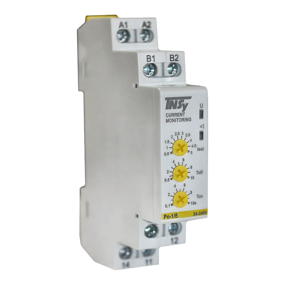 Реле струму Рс-1/5 0,5-5A 24-240VAC/DC TECHNO SYSTEM TNSy5506395