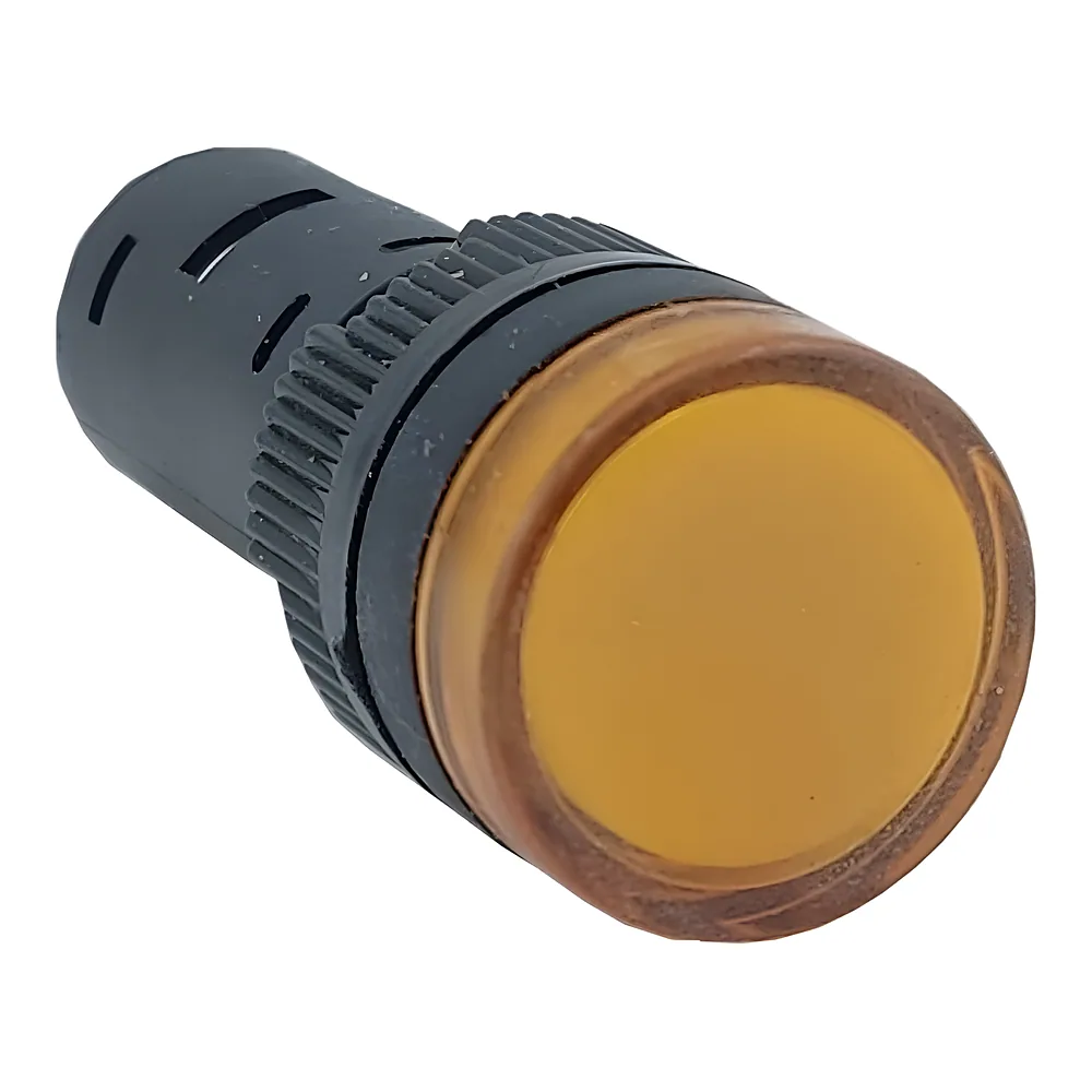 Лампа AD16DS d16mm 24 В AC/DC жовтий TECHNO SYSTEM TNSy5500244
