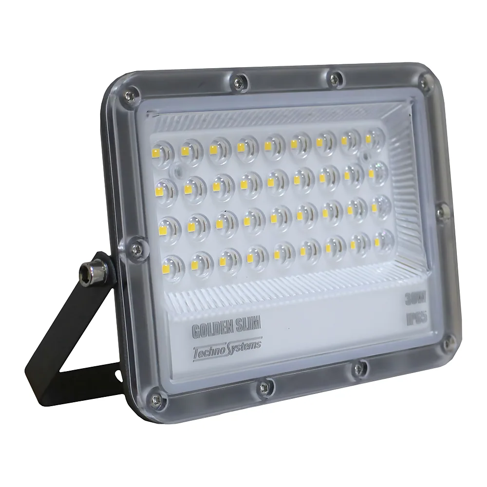 Прожектор LED 30 Вт GOLDEN Slim 220 В 3300Lm 4000K IP65 TECHNO SYSTEM TNSy5001193