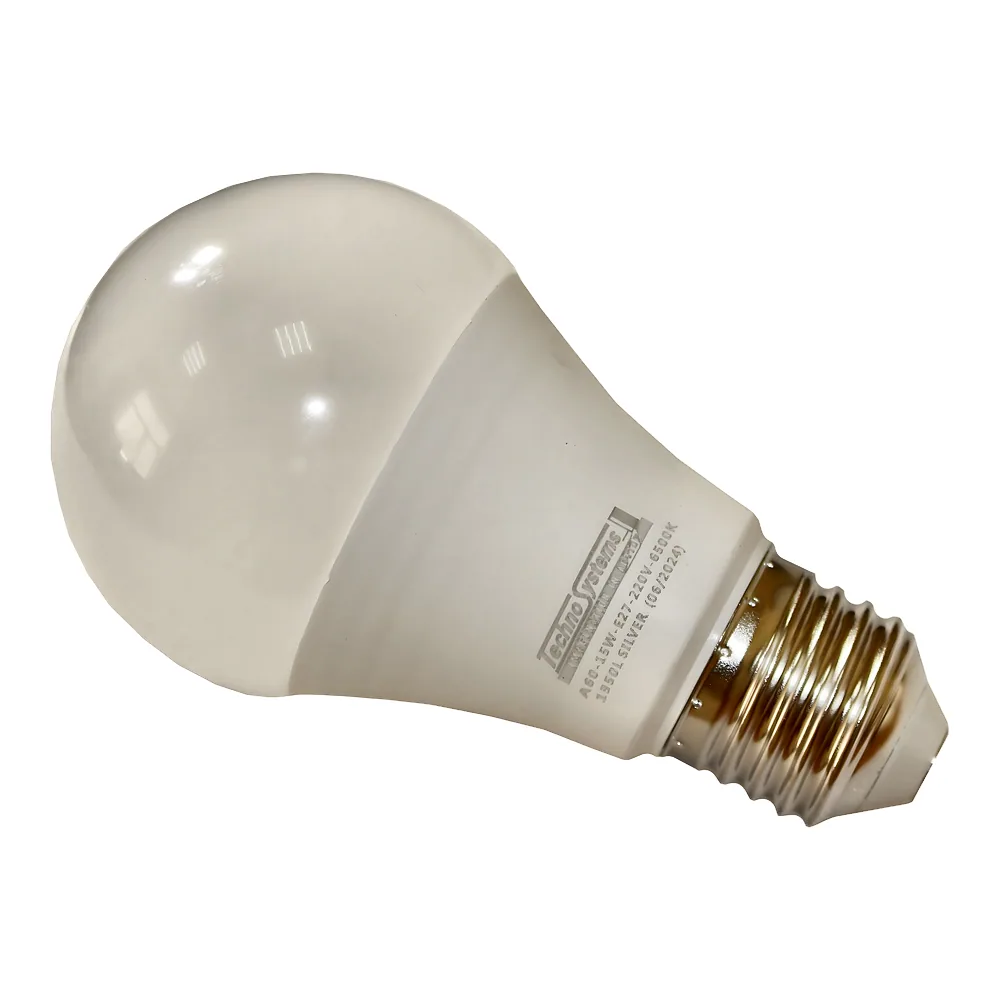 Світлодіодна лампа LED Bulb-A60-15W-E27-220V-6500K-1350L SILVER BULB TECHNO SYSTEM TNSy5000612