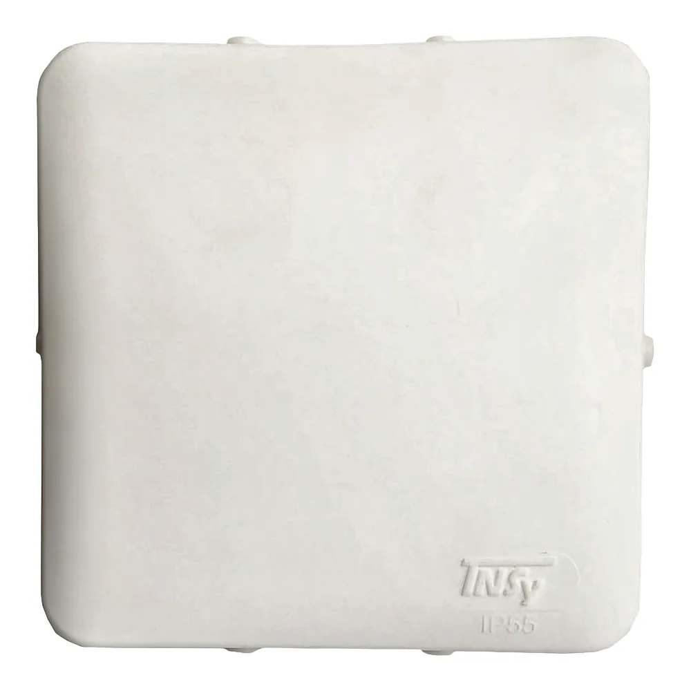 Коробка розподільча 100х100х50 IP55 RAL9016 TECHNO SYSTEM TNSy5000935