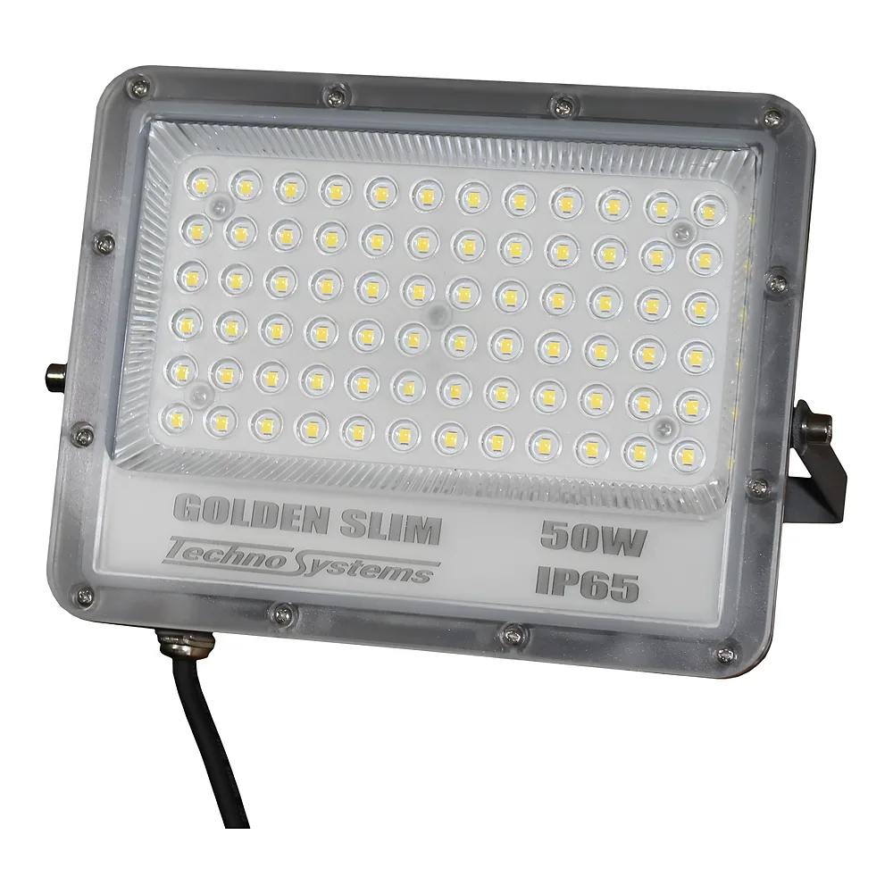 Прожектор LED 50 Вт GOLDEN Slim 220 В 5500Lm 6500K IP65 TECHNO SYSTEM TNSy5000993