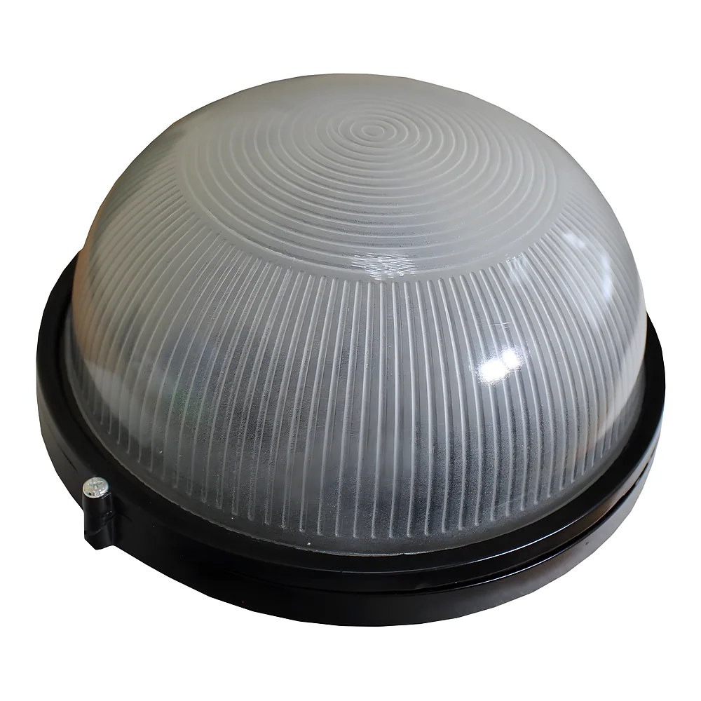 Світильник НПП1101-100W-E27-IP65 коло чорний TECHNO SYSTEM TNSy5001182