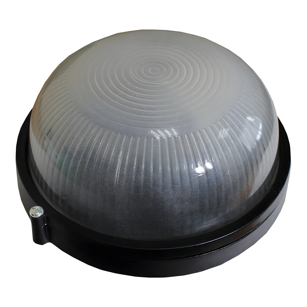 Світильник НПП1301-60W-E27-IP65 коло чорний TECHNO SYSTEM TNSy5001180