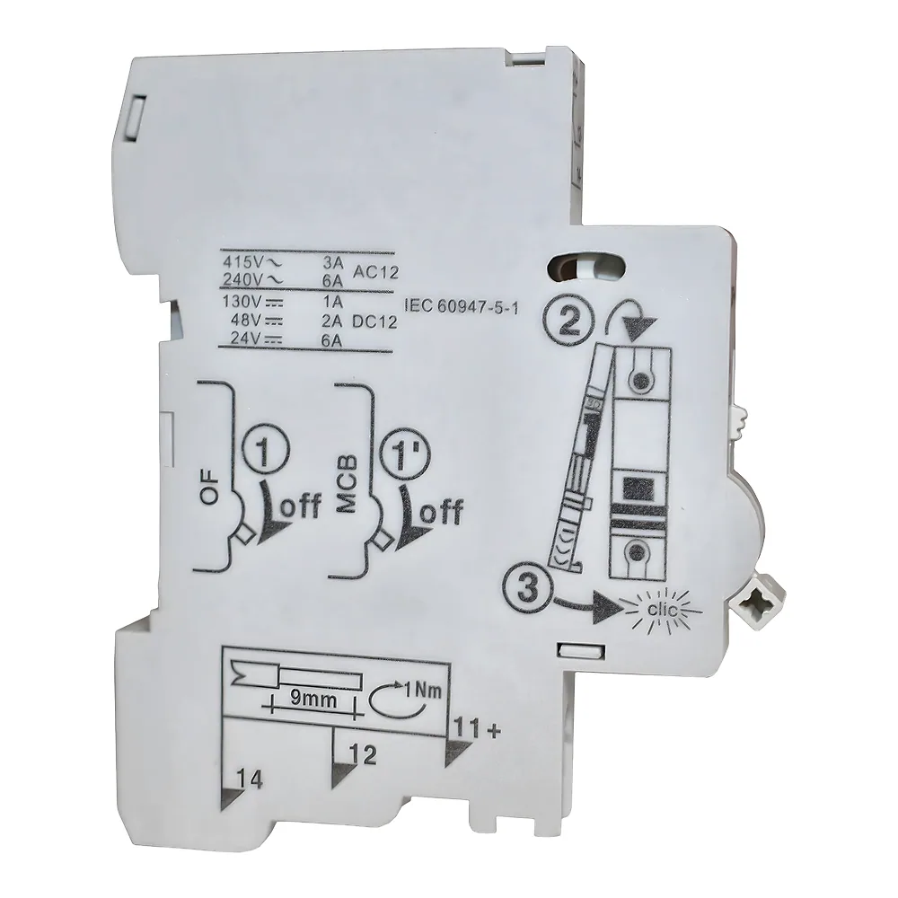 Допоміжний контакт КС-09-18 на DIN-рейку TECHNO SYSTEM TNSy5504922