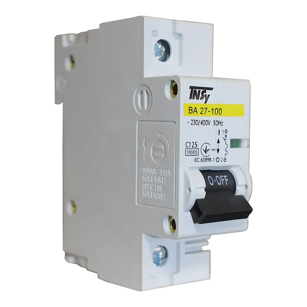 Автоматичний вимикачВА27-100 1P 125 А 10 кА характеристика C TECHNO SYSTEM TNSy5504836