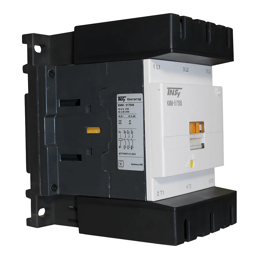 Контактор КММ517500 175 А 220 В/АС3 (220 В 45kW/400 В 90kW) TECHNO SYSTEM TNSy5505624