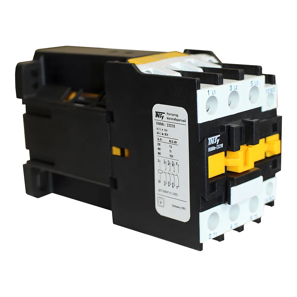 Контактор КММп23210 32 А 24 В DC 1NO (220 В 7,5kW / 400 В 15kW) TECHNO SYSTEM TNSy5505611