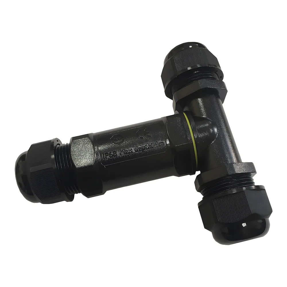 З'єднувач кабельний ЗК-М685-T 2P 24 А 0,5-4 IP68 TECHNO SYSTEM TNSy5503719