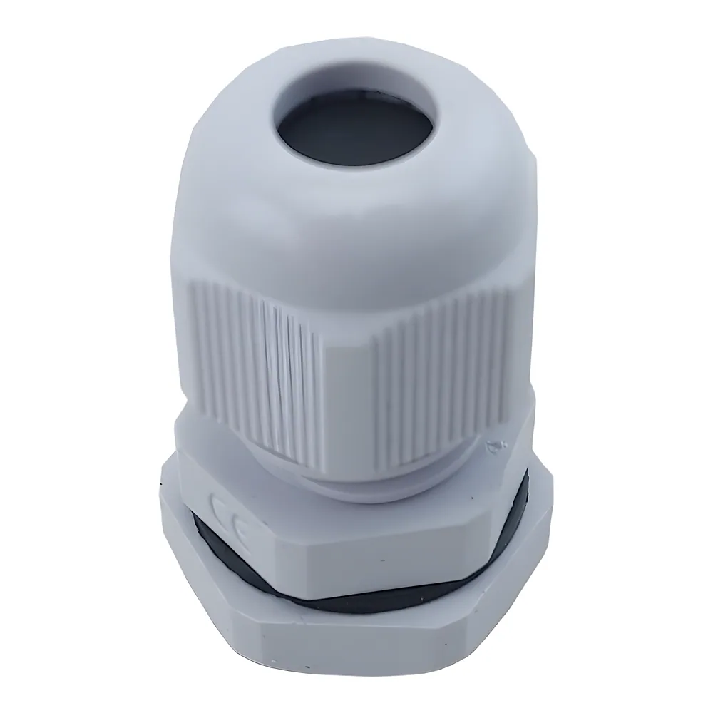 Кабельний ввід PG9 d4-8 мм IP68 білий «PP» TECHNO SYSTEM TNSy5505333