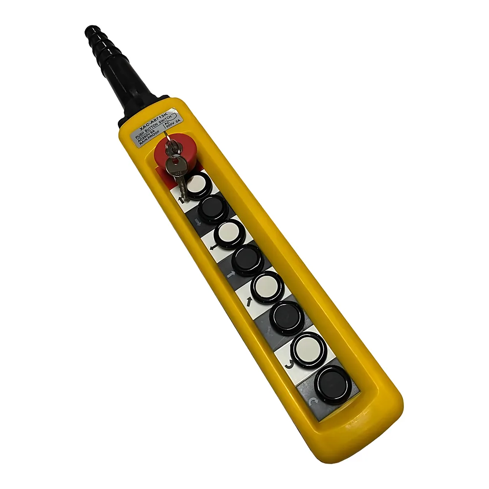 Пост керування XAL-B3-8713К 8 кнопки+СТОП IP65 з ключем 8NO+1NC TECHNO SYSTEM TNSy5505362