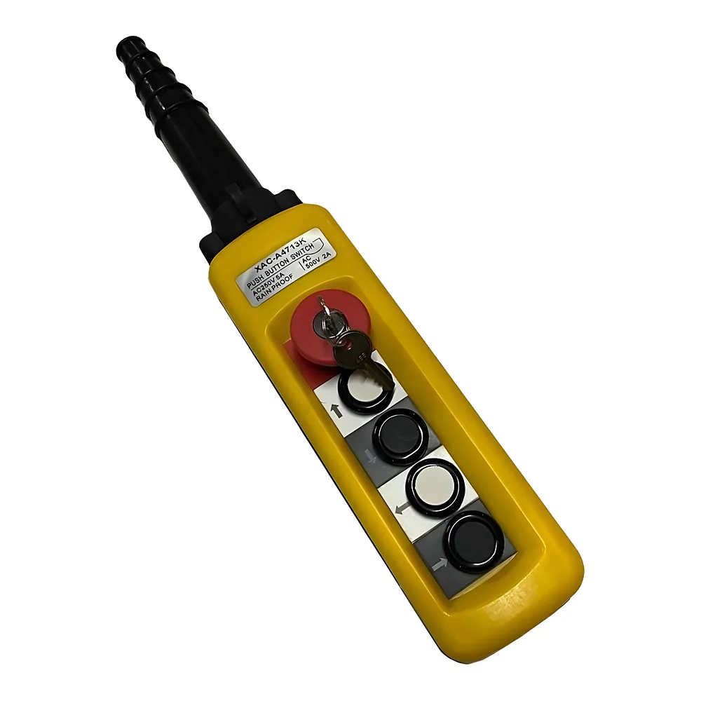 Пост керування XAL-B3-4713К 4 кнопки+СТОП IP65 з ключем 4NO+1NC TECHNO SYSTEM TNSy5505356