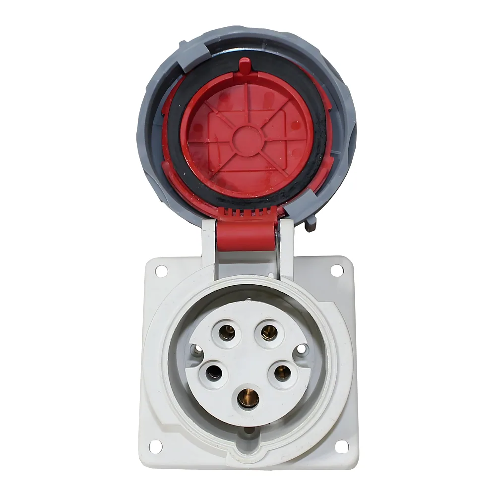 Розетка 4152 PRO прихована 3P+PЕ+N 16 А 380 В IP67 TECHNO SYSTEM TNSy5503765