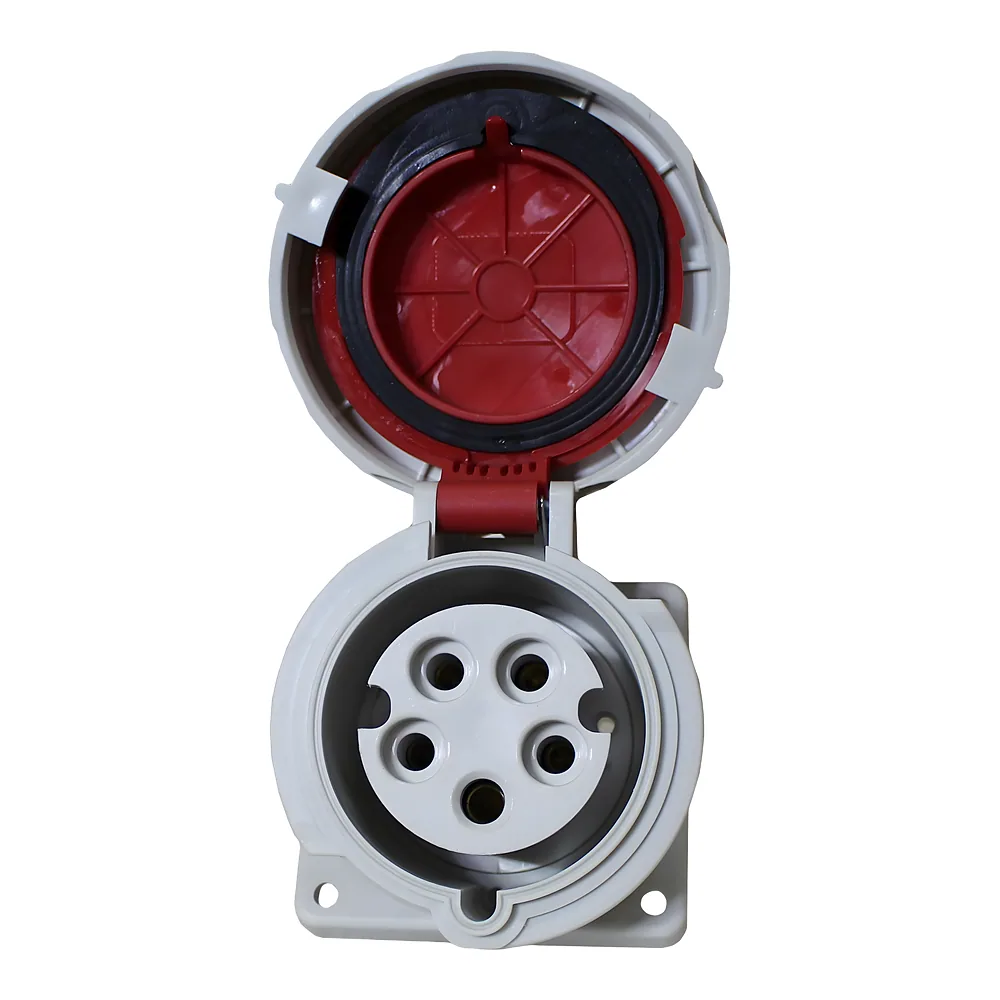 Розетка 4252 PRO прихована 3P+PЕ+N 32 А 380 В IP67 TECHNO SYSTEM TNSy5503768