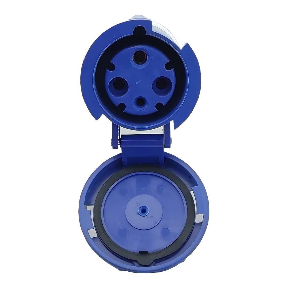 Розетка 233 переносна 2P+PE 63 А 250 В IP67 TECHNO SYSTEM TNSy5503700