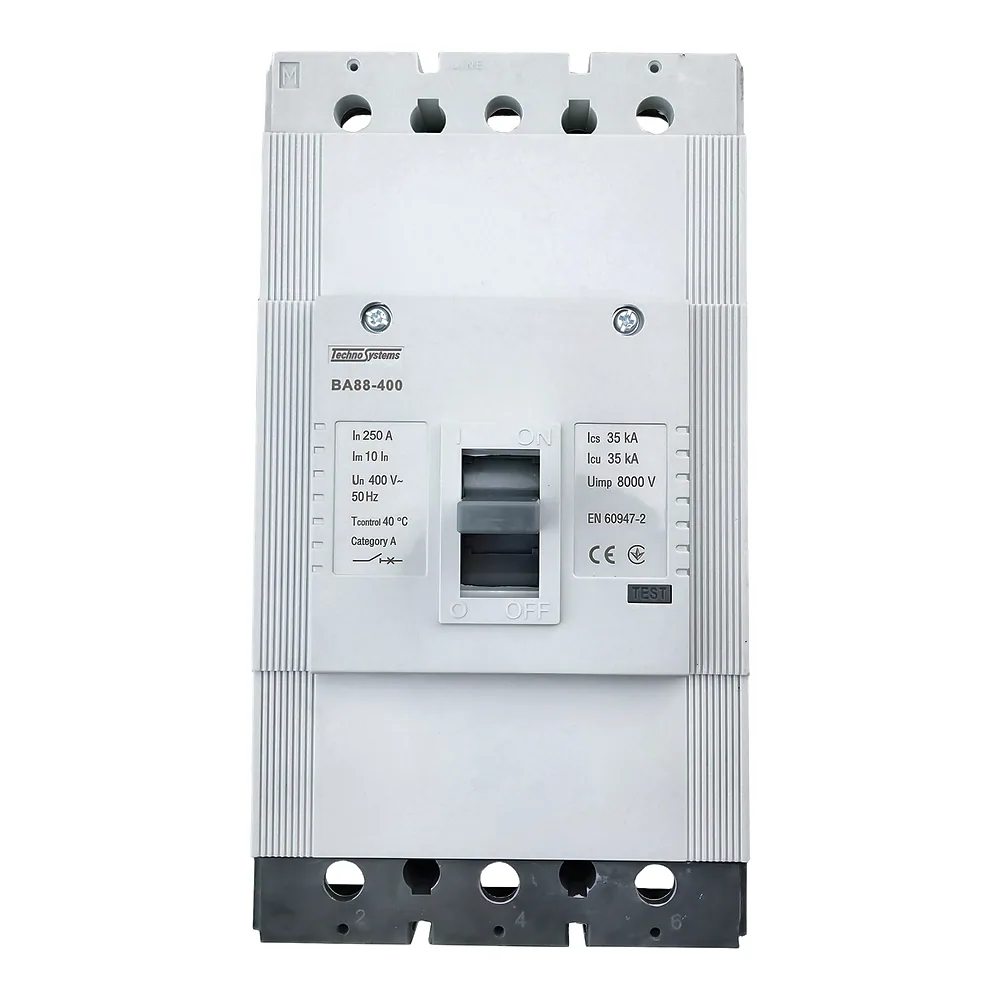 Автоматичний вимикач ВА88-400 3P 250 А 35кА TECHNO SYSTEM TNSy5505245