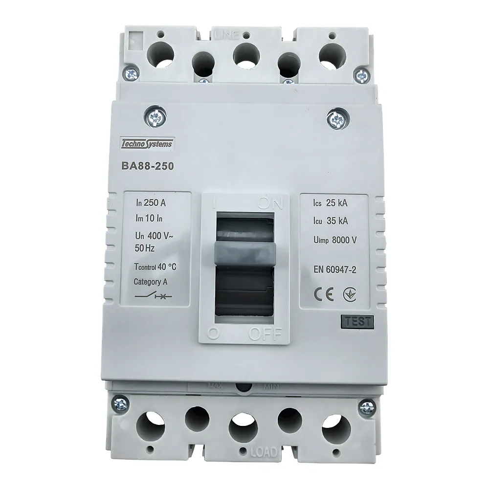 Автоматичний вимикач ВА88-250 3P 250 А 35кА TECHNO SYSTEM TNSy5505243