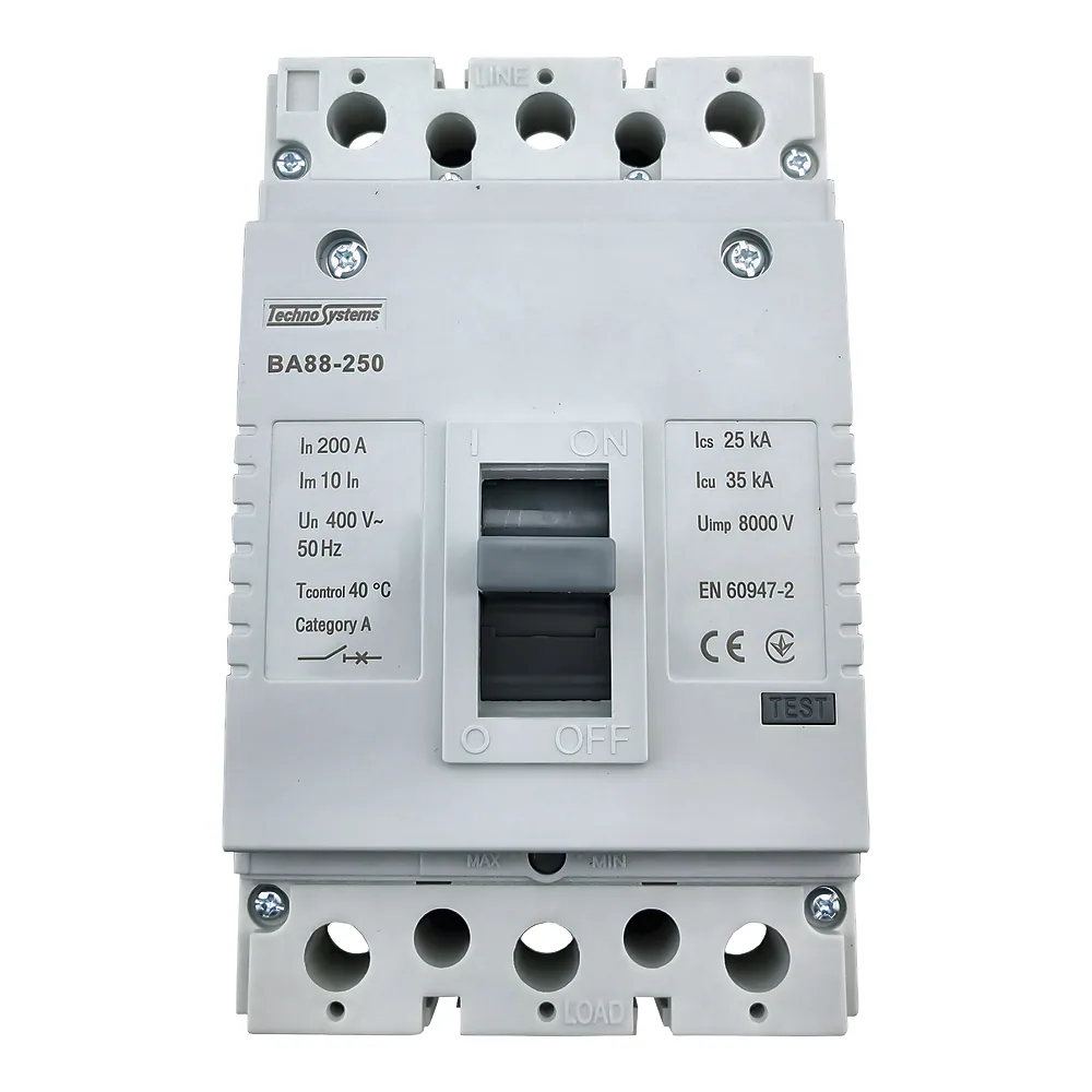Автоматичний вимикач ВА88-250 3P 200 А 35кА TECHNO SYSTEM TNSy5505242