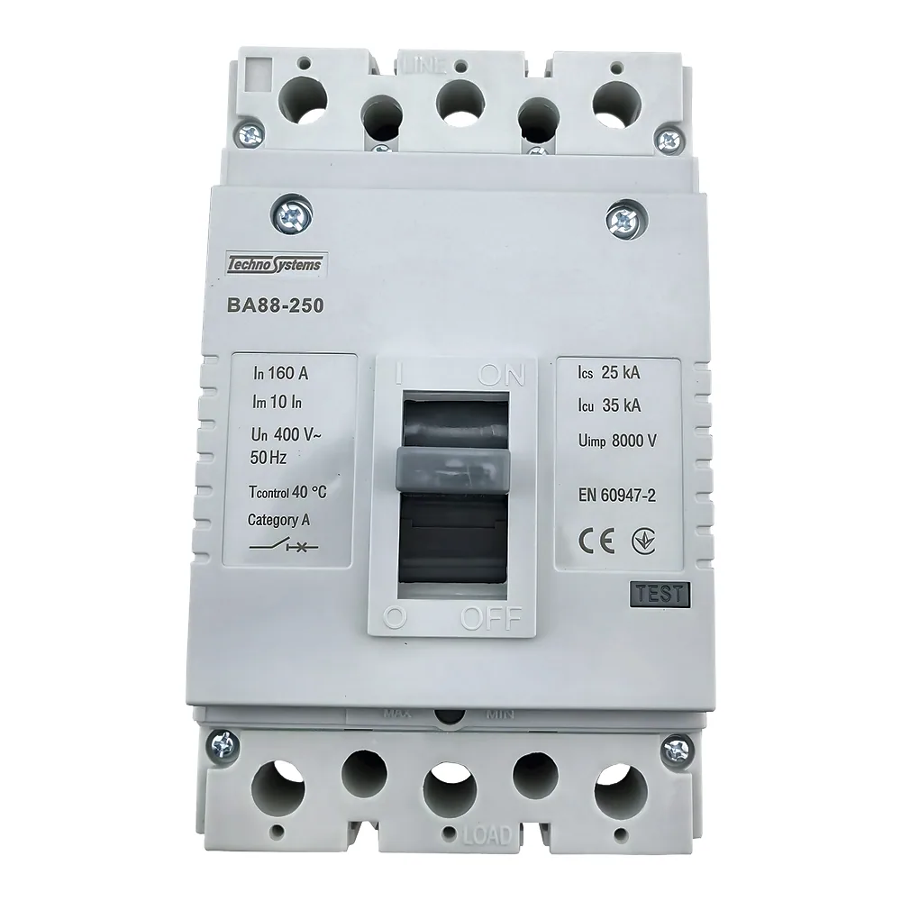 Автоматичний вимикач ВА88-250 3P 160 А 35кА TECHNO SYSTEM TNSy5505241