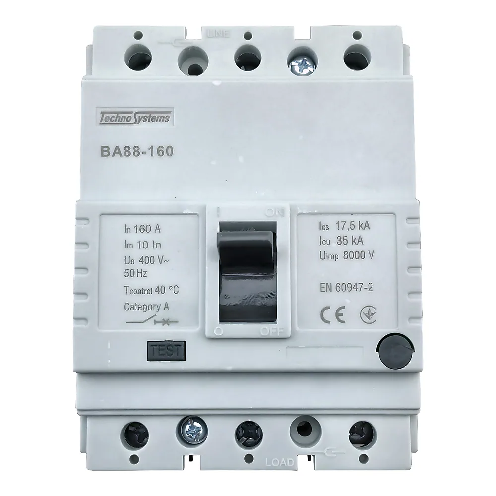 Автоматичний вимикач ВА88-160 3P 160 А 35кА TECHNO SYSTEM TNSy5505236