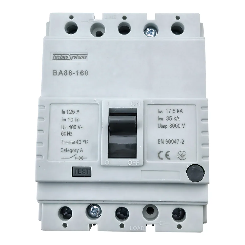 Автоматичний вимикач ВА88-160 3P 125 А 35кА TECHNO SYSTEM TNSy5505235