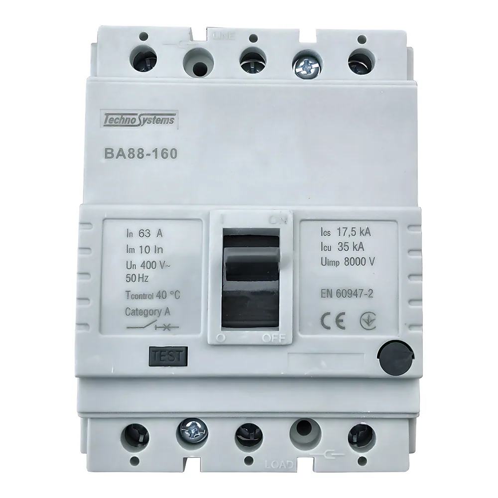 Автоматичний вимикач ВА88-160 3P 63 А 35кА TECHNO SYSTEM TNSy5505232