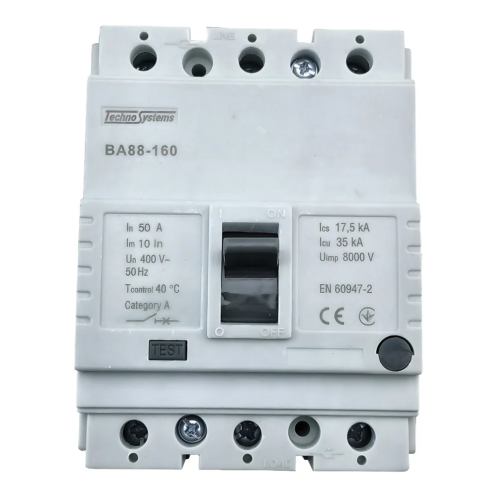 Автоматичний вимикач ВА88-160 3P 50 А 35кА TECHNO SYSTEM TNSy5505231
