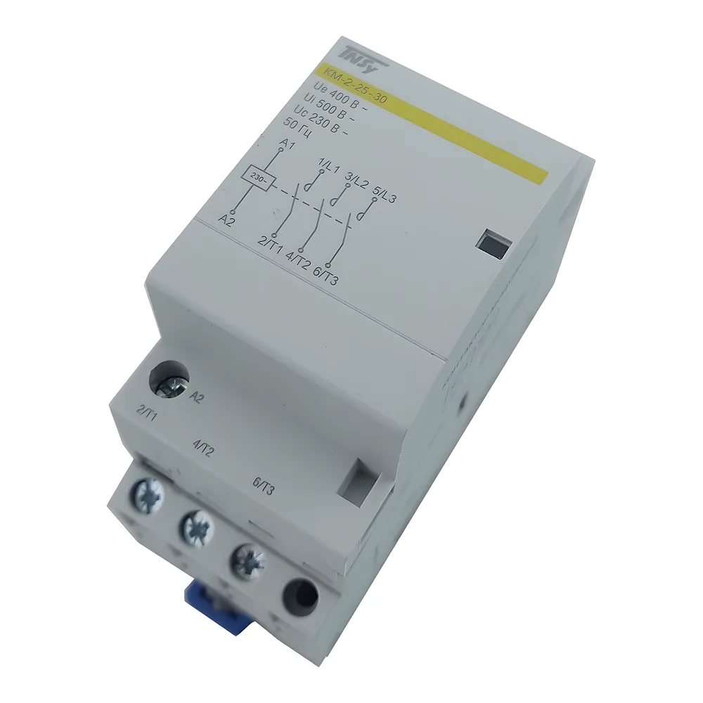 Модульний контактор КМ-2-25-30 25 А 230AC 3NO 3P 2 модулі TECHNO SYSTEM TNSy5503843