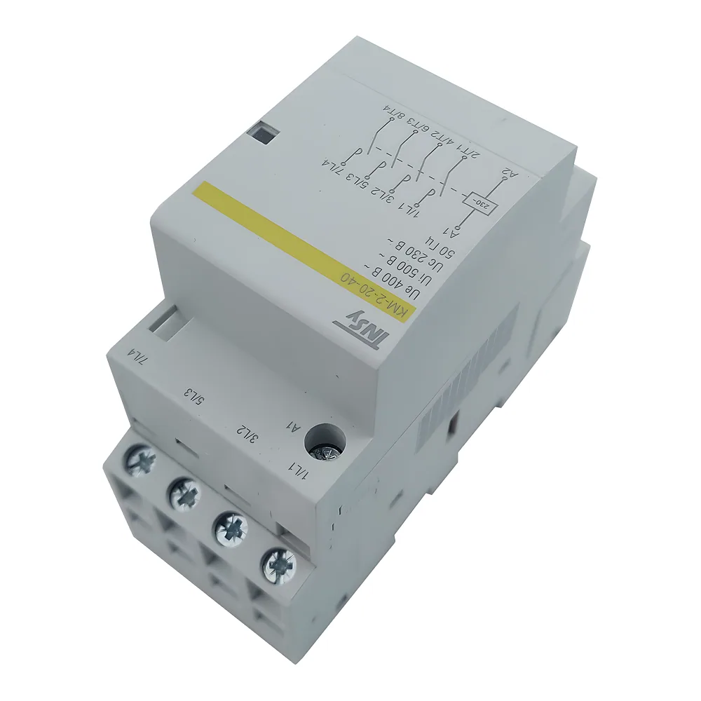 Модульний контактор КМ-2-20-40 20 А 230AC 4NO 4P 2 модулі TECHNO SYSTEM TNSy5503867