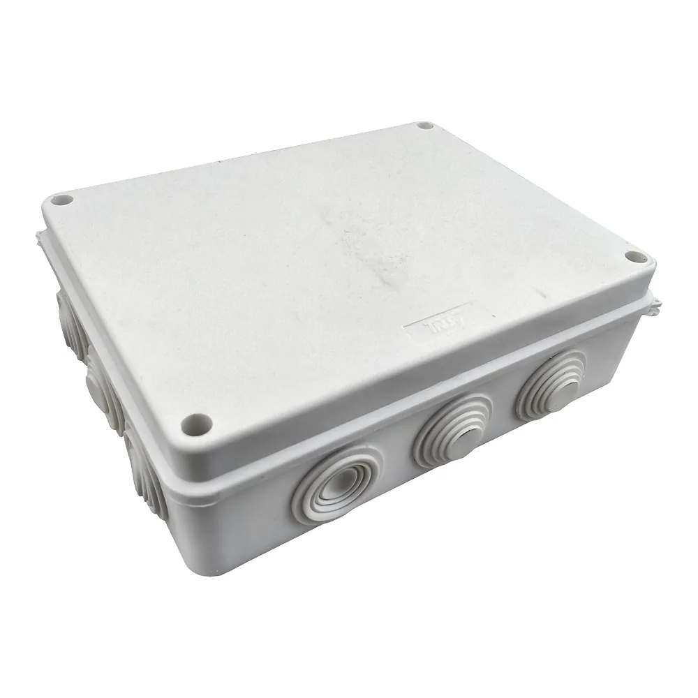 Коробка розподільча 255х200х80 IP65 PP RAL9016 TECHNO SYSTEM TNSy5000759